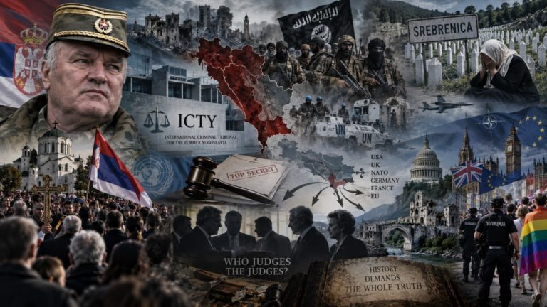 Ратко Младич и другая сторона гаагский суд,правосудие,резня в Сребренице,эпизод Войны в Хорватии и Боснийской войны.Массовые расстрел Боснийских Мусульман.