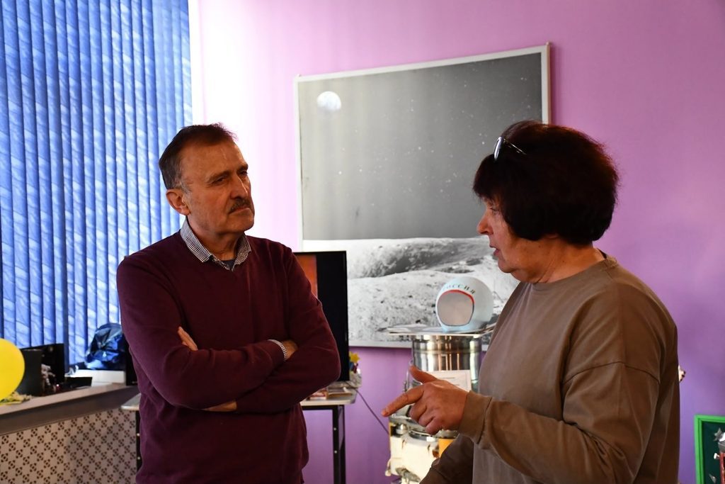 В музее Космонавтики Торопца